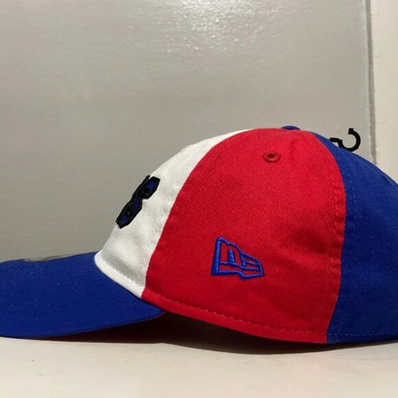 NEW Philadelphia 76ers New Era 9Twenty Strap-Back Tri-Color Hat Cap Sixers Logo - Picture 4 of 6